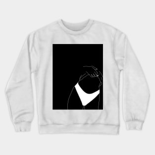 teasing girl Crewneck Sweatshirt